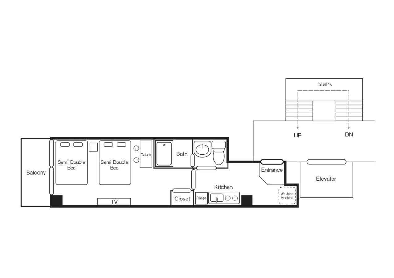 Elizabeth Garden Shinsaibashi Apartment Osaka Ngoại thất bức ảnh